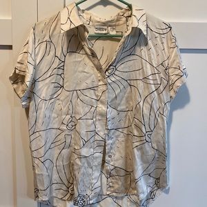 Chico silk button up shirt